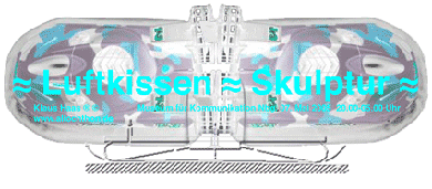 Luftkissen-Skulptur